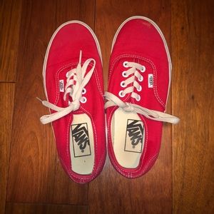 Red vans